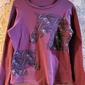 Long sleeve Tshirt with horses